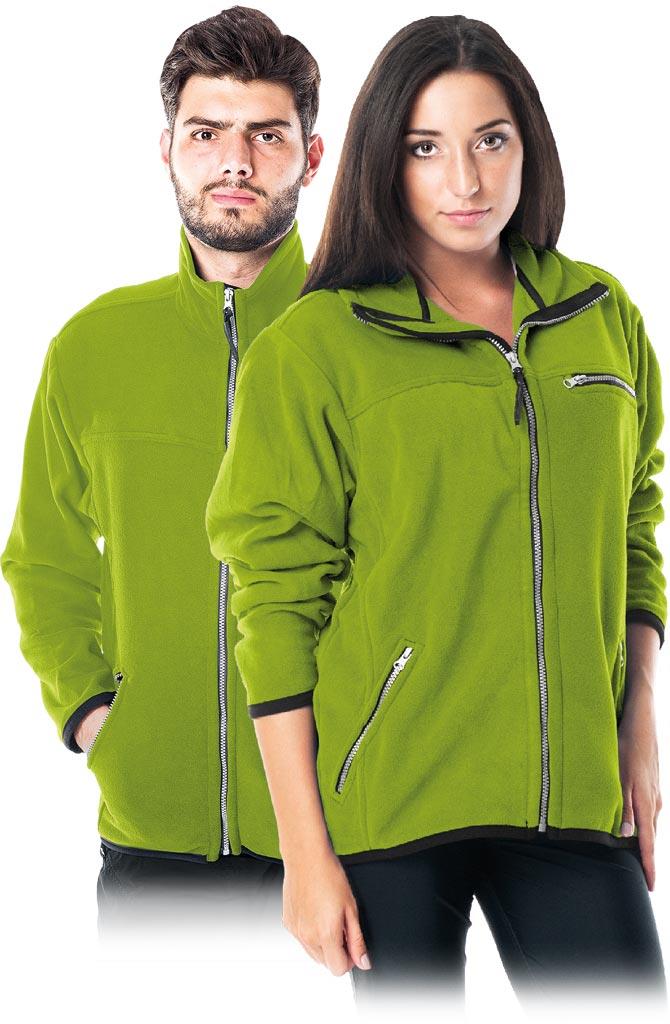 BLUZA Z POLARU OCHRONNA REIS POLAR-HONEY; LIMONKOWY (M)
