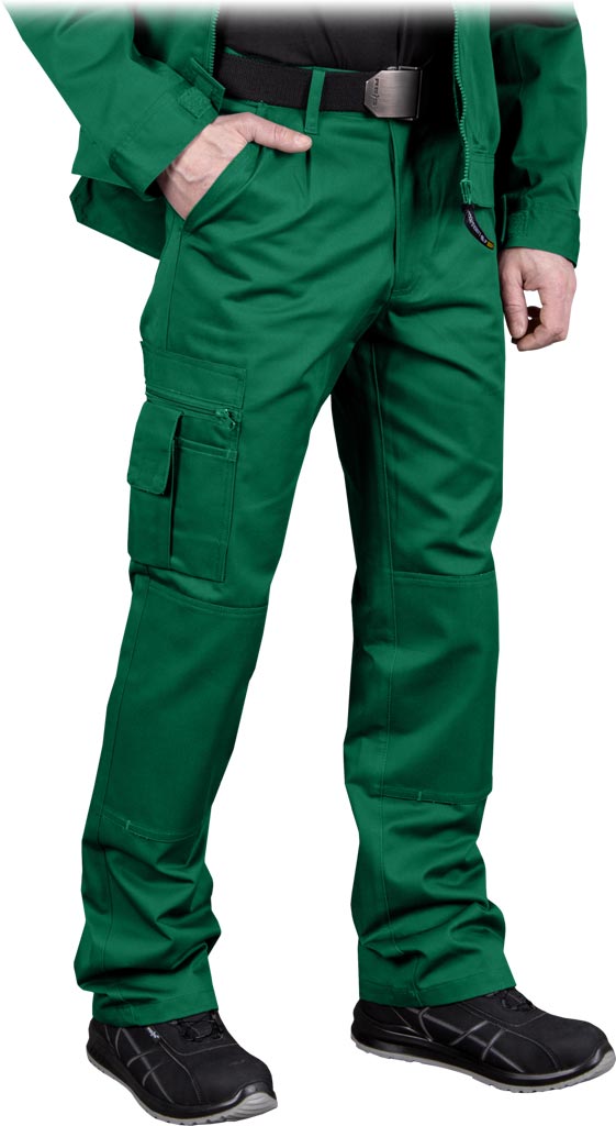 SPODNIE OCHRONNE DO PASA LHOLLMAN LH-VOBSTER; ZIELONY