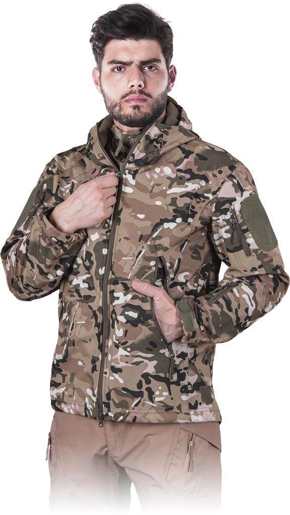 KURTKA OCHRONNA OCIEPLANA REIS TG-MOSS; MORO (XXL)