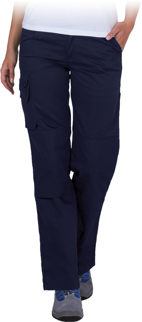 SPODNIE OCHRONNE DO PASA LHOLLMAN LH-WOMVOBER; GRANATOWY