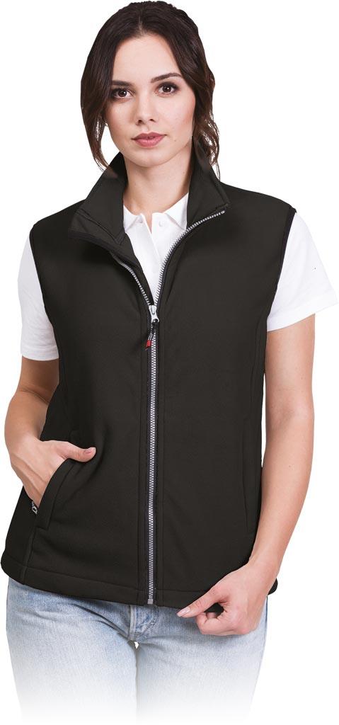 KAMIZELKA OCHRONNA REIS VHONEY-L; CZARNY (S)