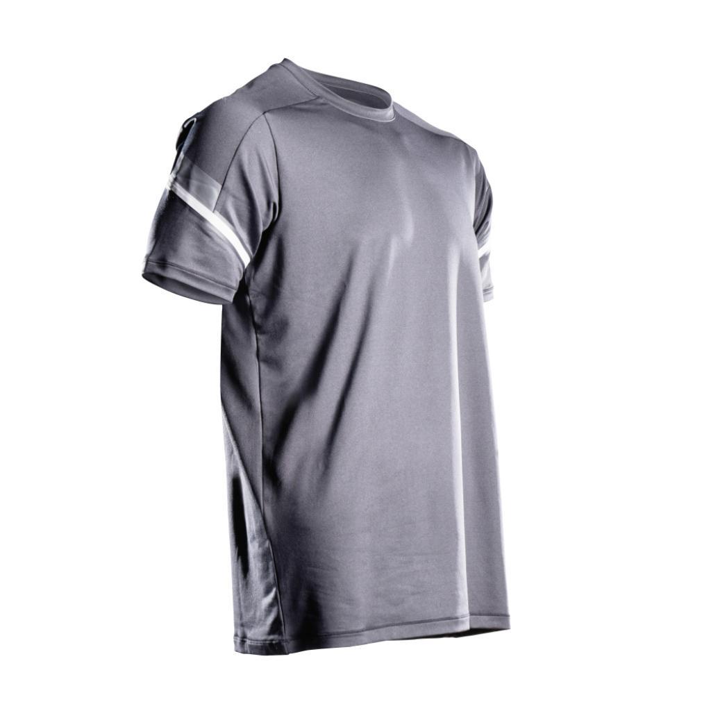 T-SHIRT, Z KRÓTKIMI RĘKAWAMI MASCOT CUSTOMIZED 22282-461; KAMIENNA SZAROŚĆ