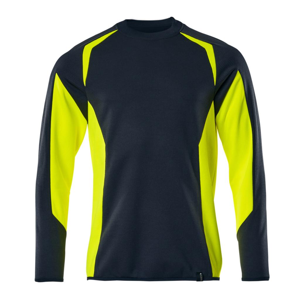 BLUZA MASCOT ACCELERATE SAFE 22084-781; CIEMNY GRANAT/ŻÓŁTY HI-VIS