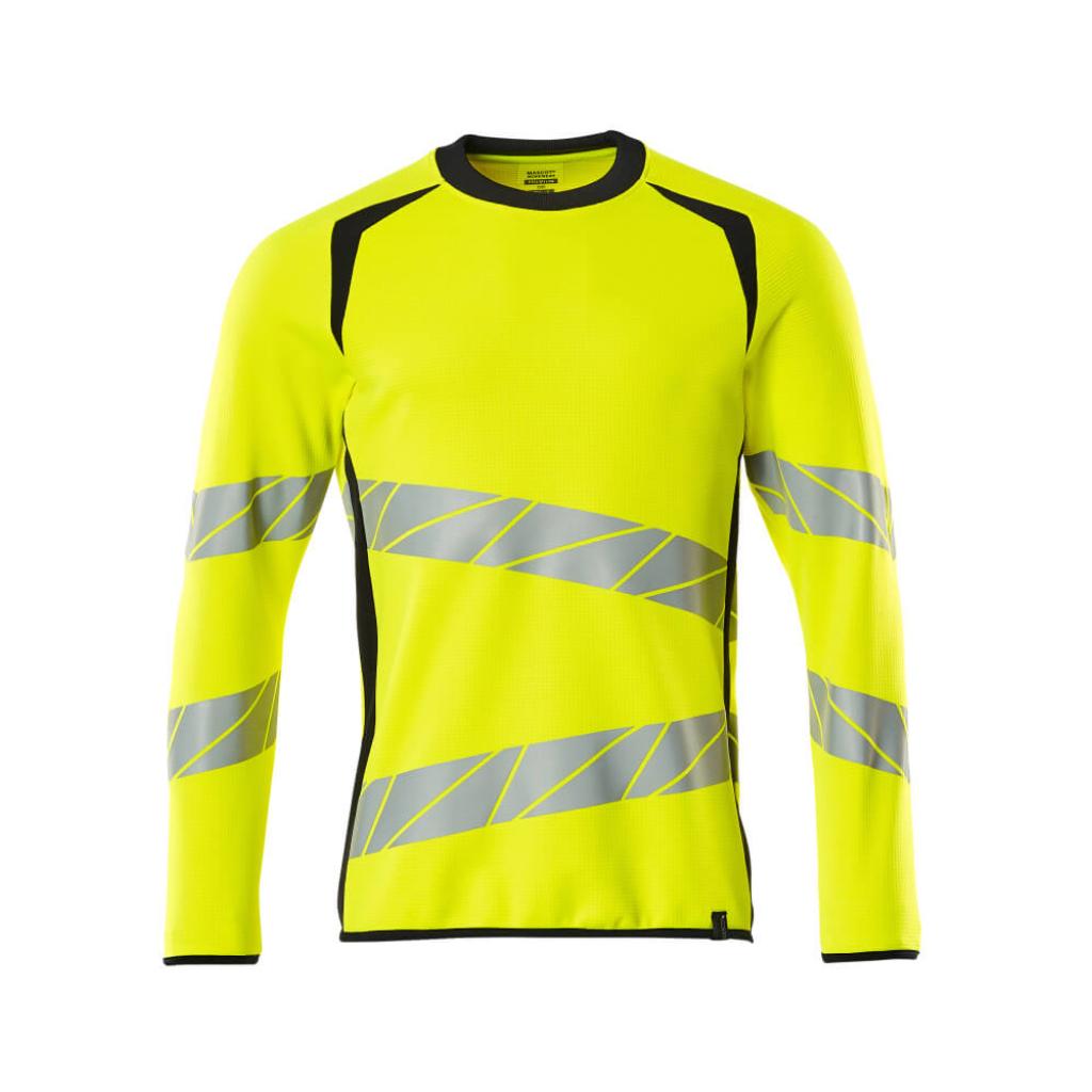 BLUZA MASCOT ACCELERATE SAFE 19084-781; ŻÓŁTY HI-VIS/CIEMNY GRANAT