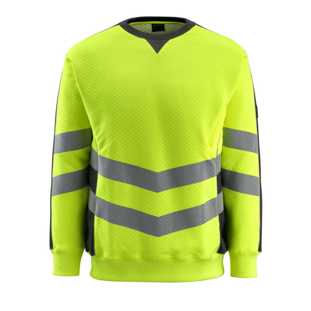 BLUZA MASCOT SAFE SUPREME WIGTON 50126-932; ŻÓŁTY HI-VIS/CZERŃ