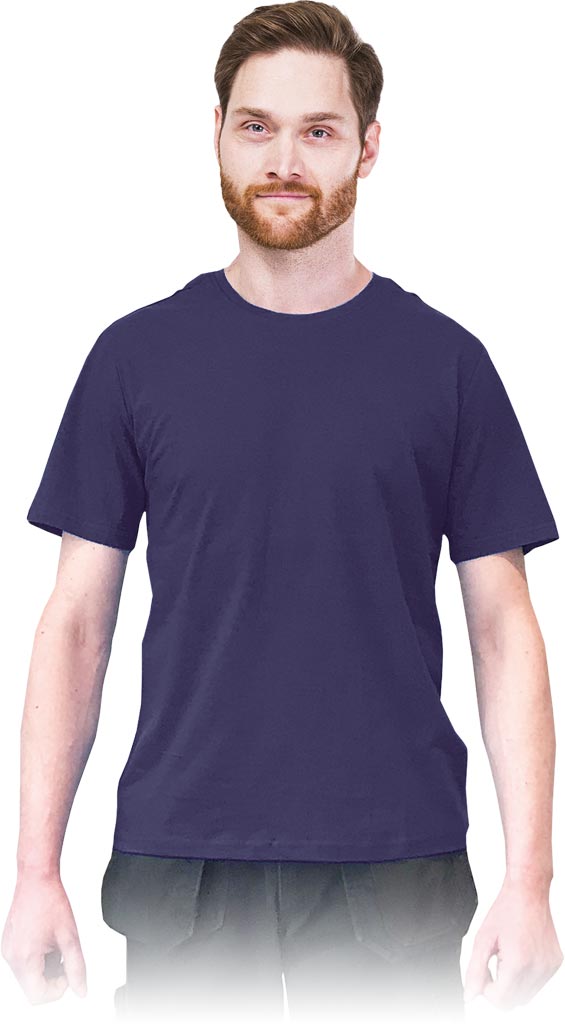 T-SHIRT MĘSKI REIS TSR-REGU; GRANATOWY