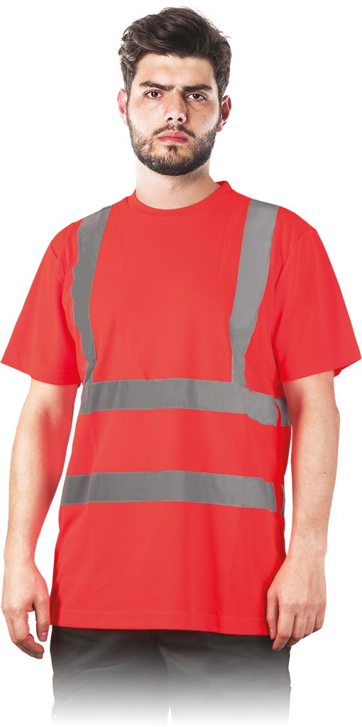 T-SHIRT OCHRONNY REIS TSROUTE; CZERWONY