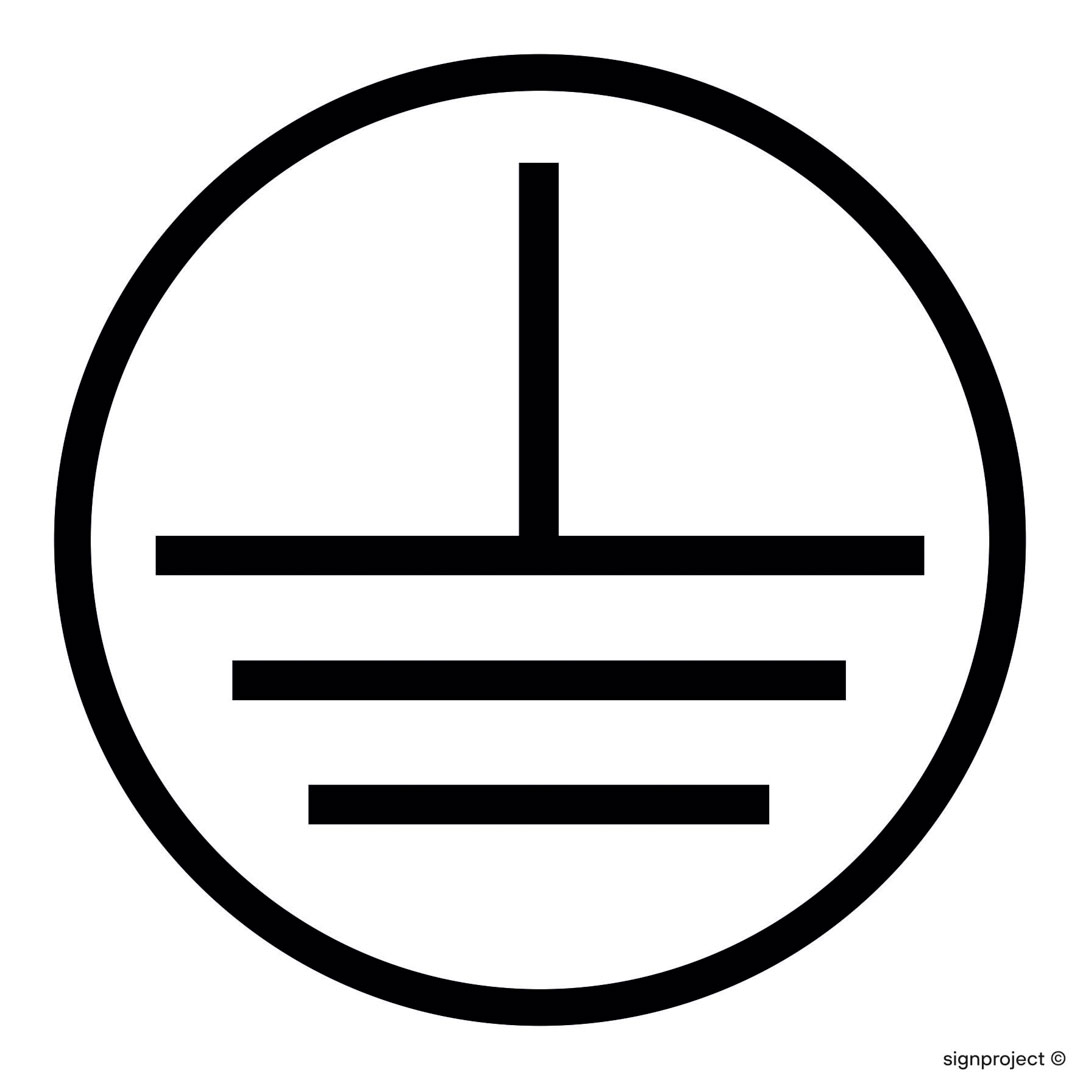 HJ003 WSKAŹNIK UZIEMIENIA, FN - FOLIA SAMOPRZYLEPNA; (200X200MM)