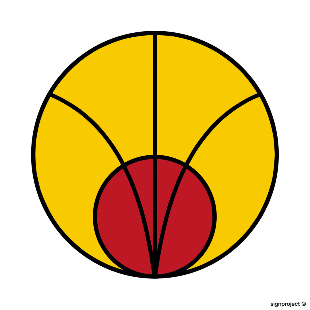 KC005 STREFA ZAGROŻENIA, PN - PŁYTA PCV 1MM; (200X200MM)