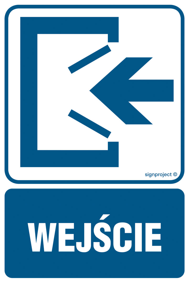 RB009 WEJŚCIE, FN - FOLIA SAMOPRZYLEPNA; (350X525MM)