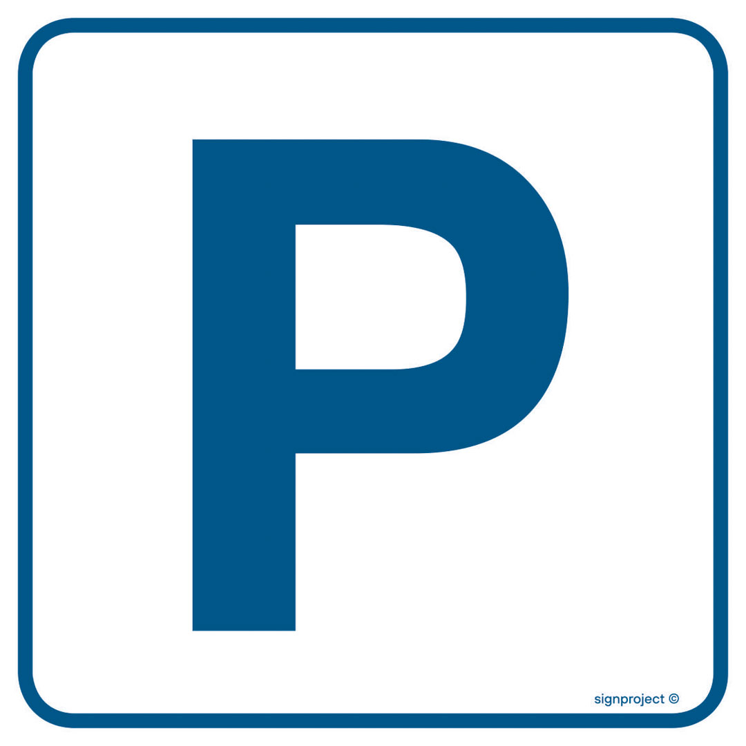 RA074 PARKING, FN - FOLIA SAMOPRZYLEPNA; (100X100MM)