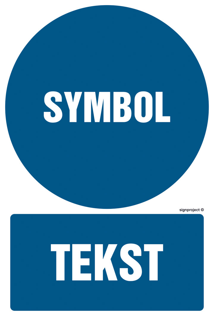 ZNAK NA ZAMÓWIENIE WZÓR D-001, TS - PŁYTA TD FOTOLUMINESCENCYJNA; (250X375MM)