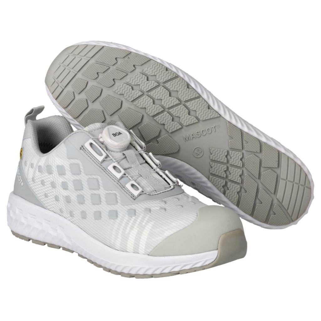 OBUWIE OCHRONNE MASCOT FOOTWEAR CUSTOMIZED F0650-704; BIEL/JASNY SZARY NAKRAPIANY