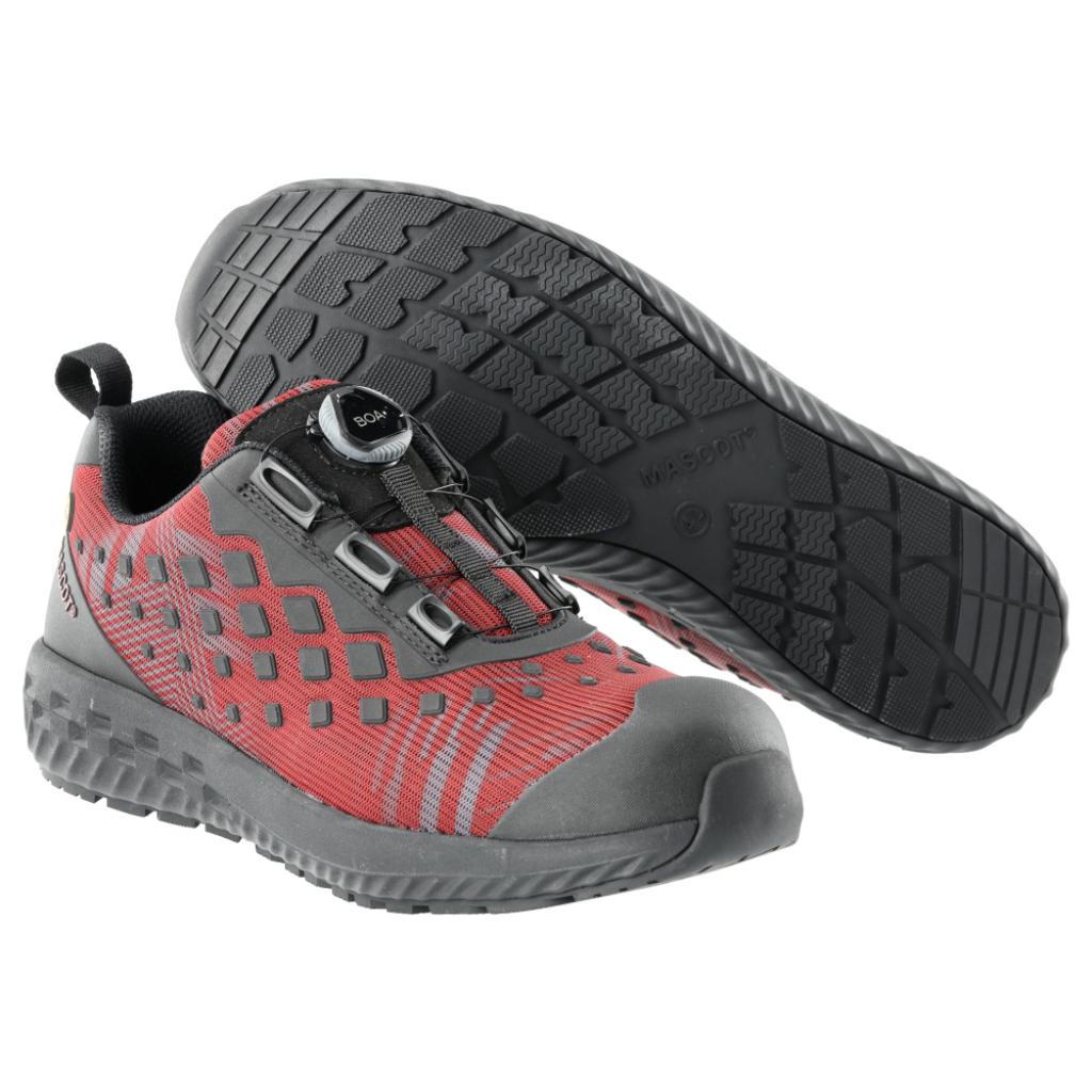 OBUWIE OCHRONNE MASCOT FOOTWEAR CUSTOMIZED F0650-704; JESIENNA CZERWIEŃ/CZERŃ