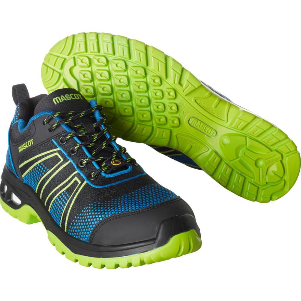 OBUWIE OCHRONNE MASCOT FOOTWEAR ENERGY F0130-849; CZERŃ/NIEBIESKI/LIMONKA