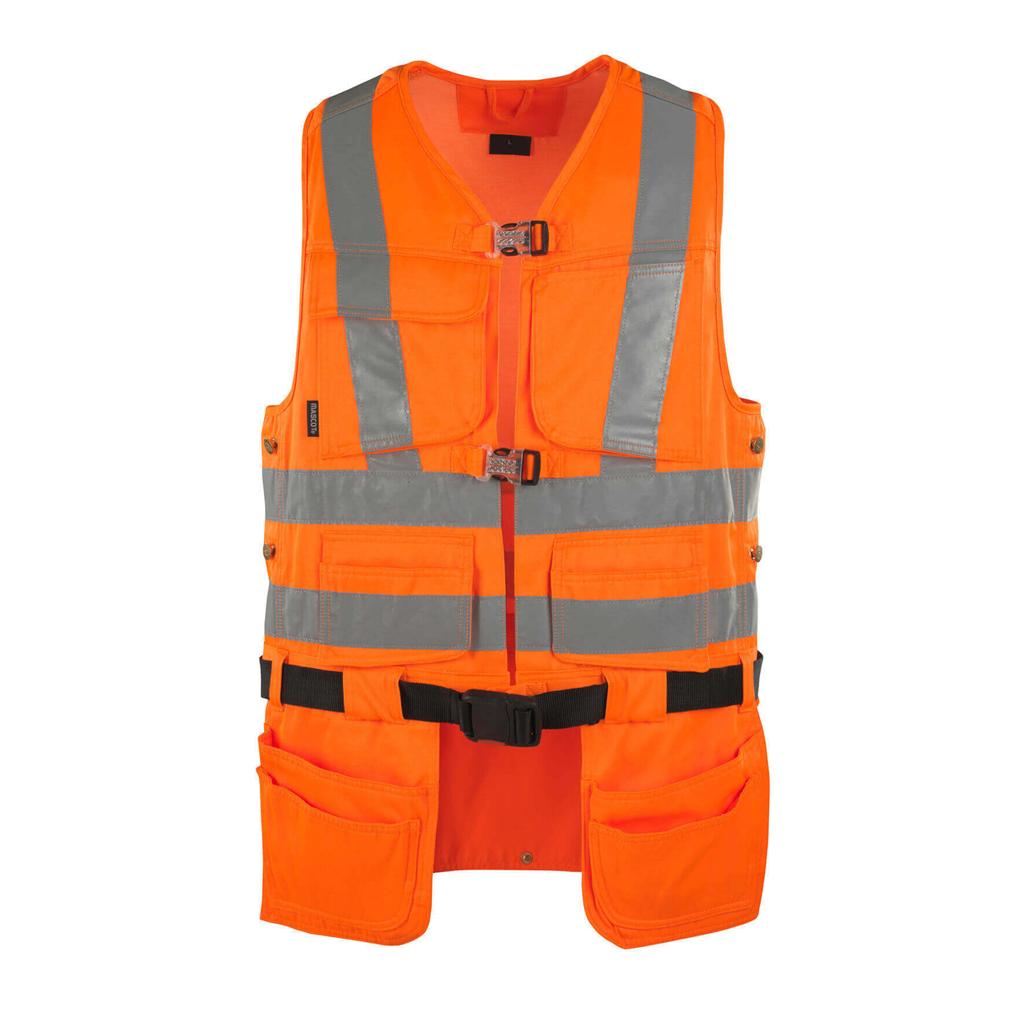 KAMIZELKA NA NARZĘDZIA MASCOT SAFE CLASSIC YORKTON 08089-860; POMARAŃCZ HI-VIS