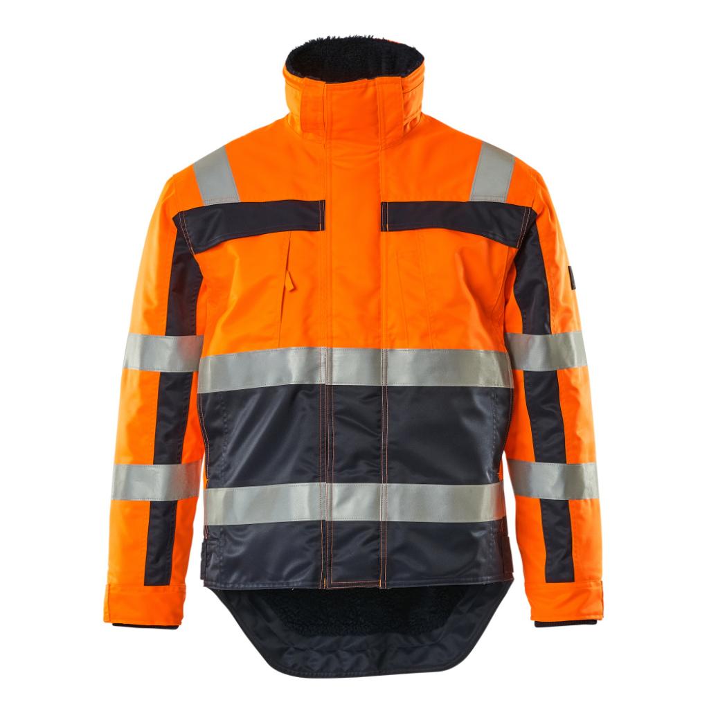 KURTKA ZIMOWA MASCOT SAFE COMPETE TERESINA 07223-880; POMARAŃCZ HI-VIS/GRANAT