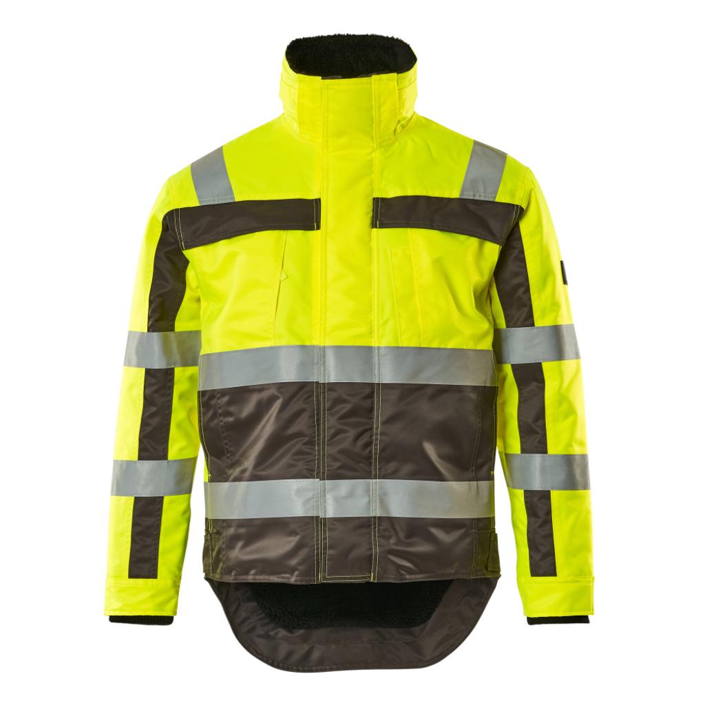 KURTKA ZIMOWA MASCOT SAFE COMPETE TERESINA 07223-880; ŻÓŁTY HI-VIS/ANTRACYT