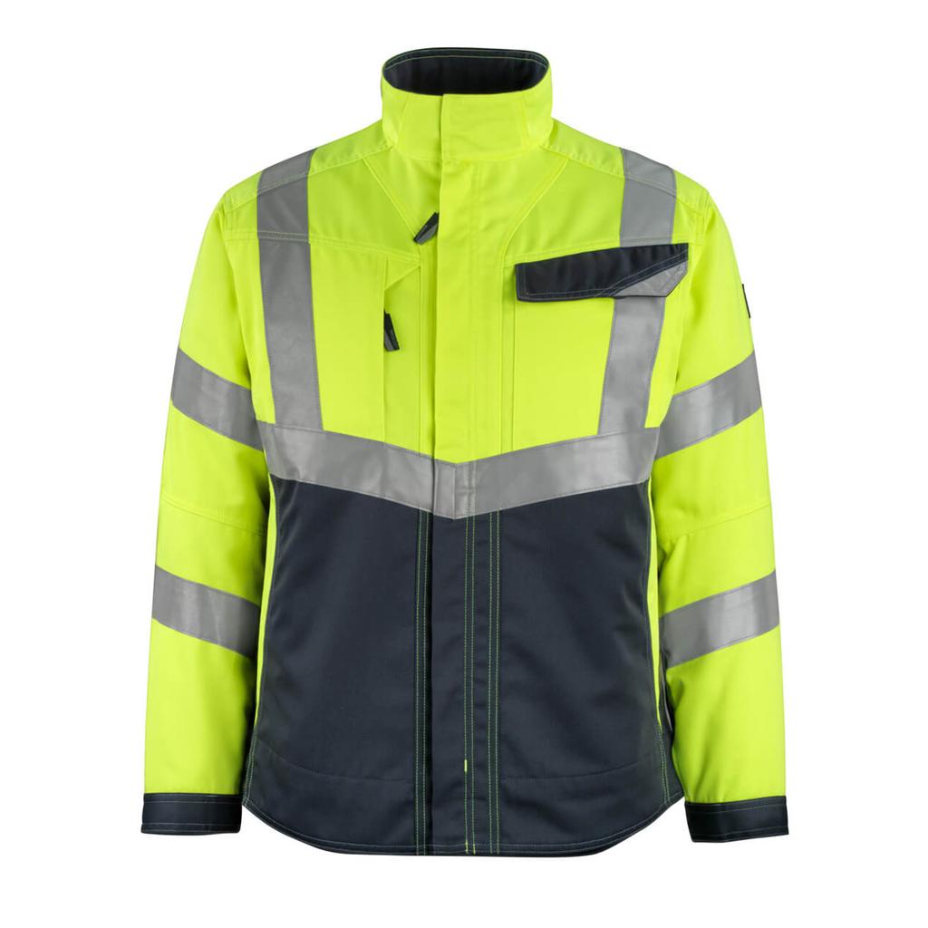 KURTKA MASCOT SAFE SUPREME OXFORD 15509-860; ŻÓŁTY HI-VIS/CIEMNY GRANAT