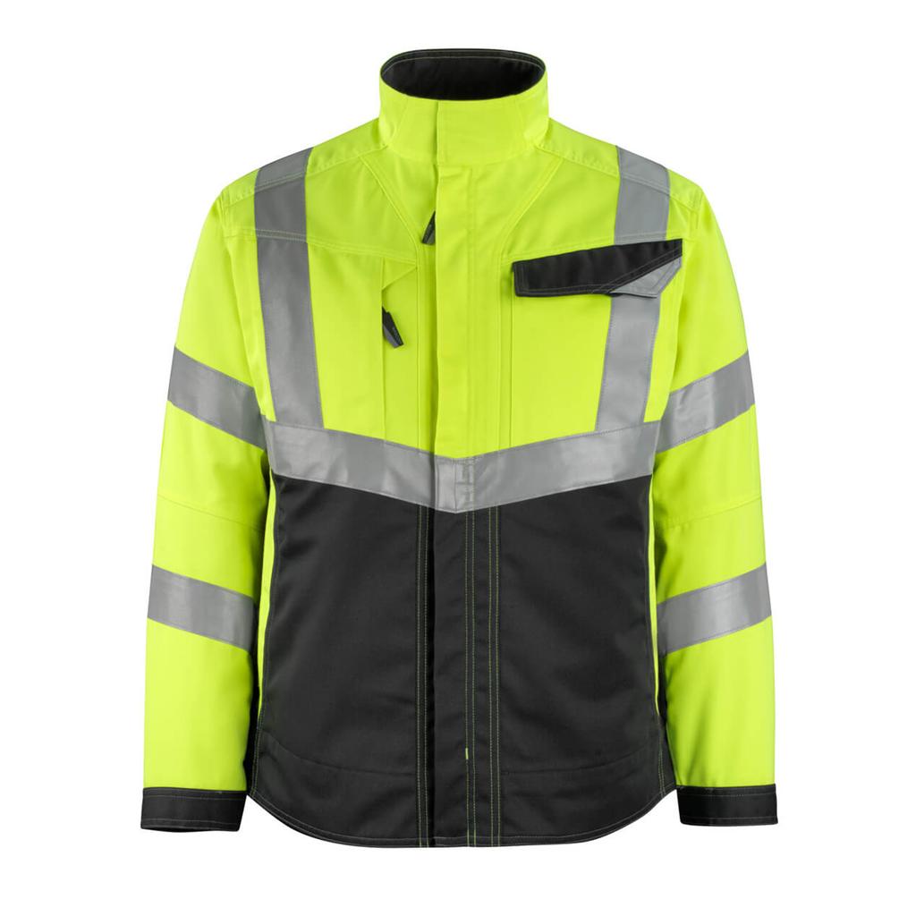 KURTKA MASCOT SAFE SUPREME OXFORD 15509-860; ŻÓŁTY HI-VIS/CZERŃ