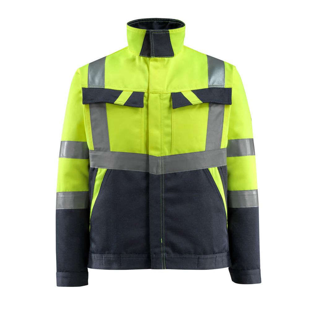 KURTKA MASCOT SAFE LIGHT FORSTER 15909-948; ŻÓŁTY HI-VIS/CIEMNY GRANAT