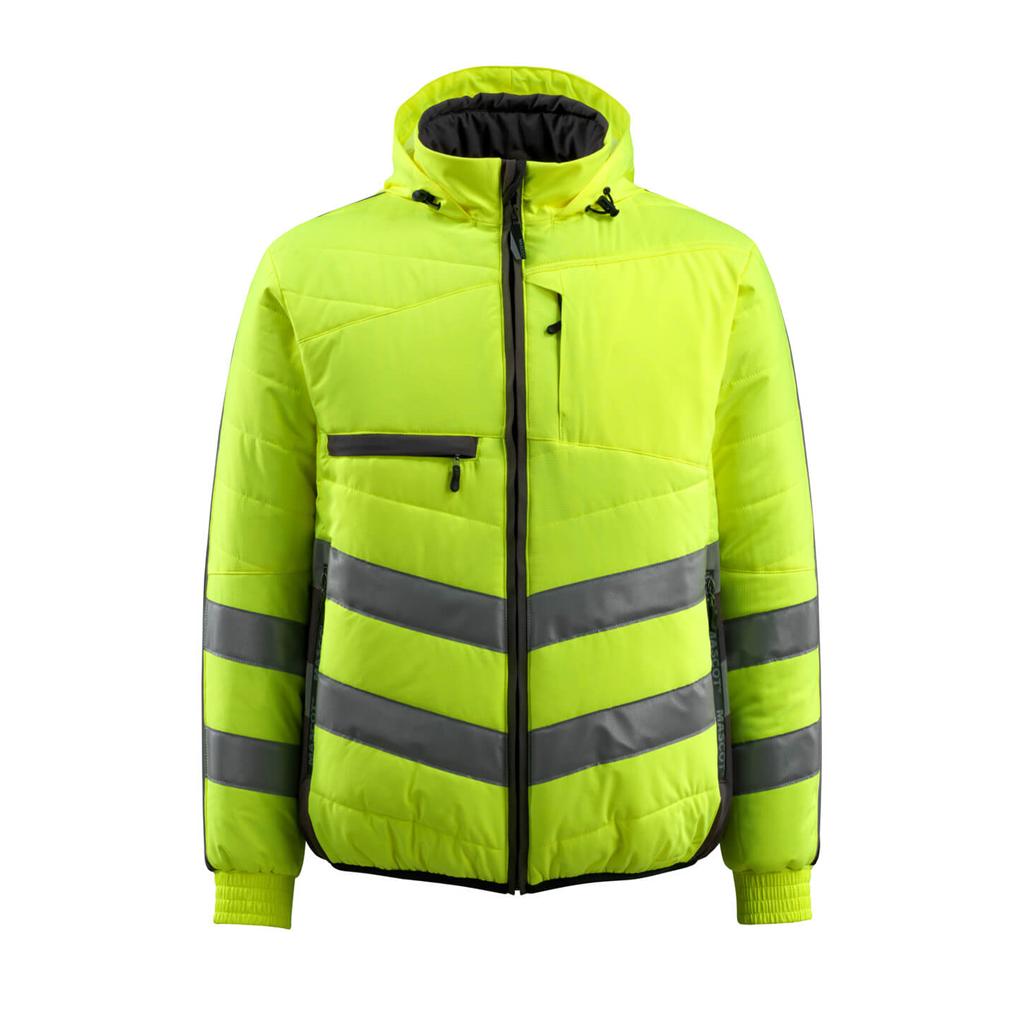 KURTKA MASCOT SAFE SUPREME DARTFORD 15515-249; ŻÓŁTY HI-VIS/CZERŃ