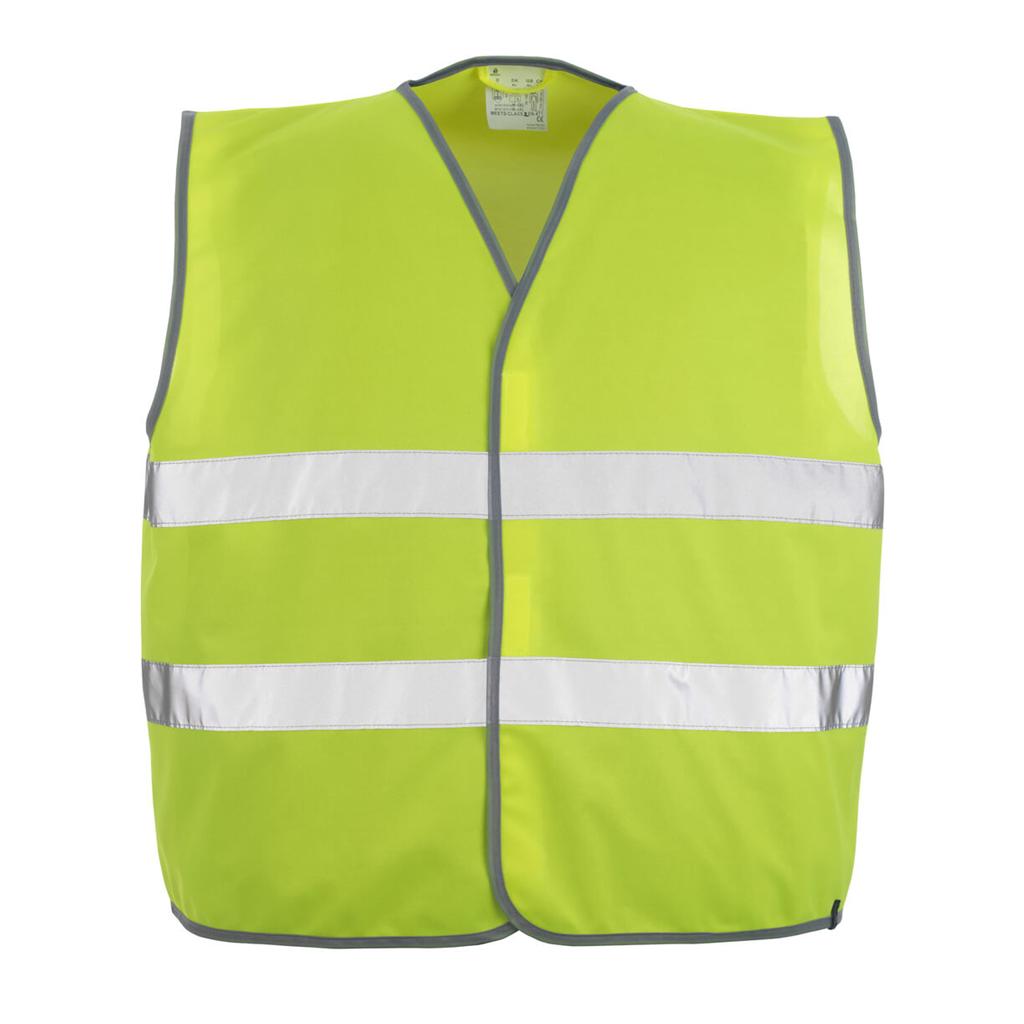 KAMIZELKA OSTRZEGAWCZA MASCOT SAFE CLASSIC WEYBURN 50187-874; ŻÓŁTY HI-VIS