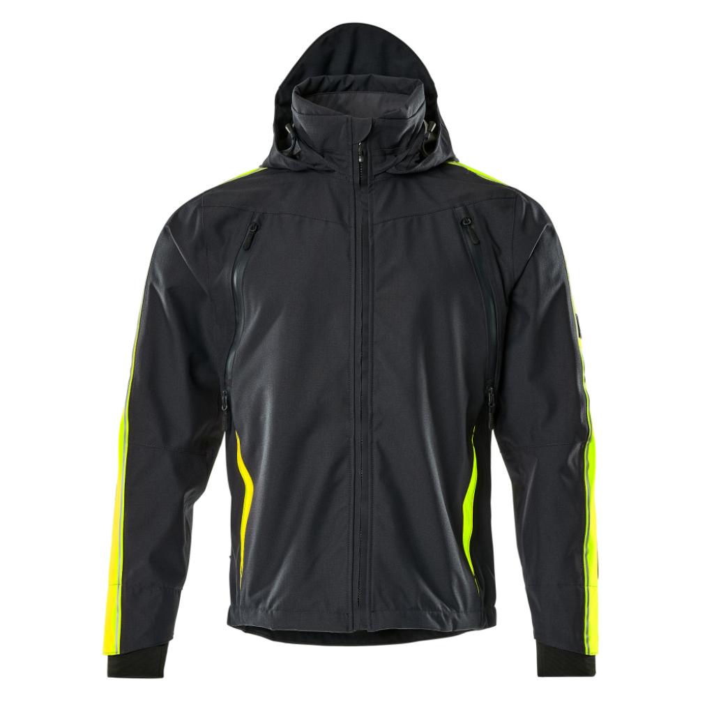 KURTKA MEMBRANOWA MASCOT HARDWEAR GANDIA 15001-222; CZERŃ/ŻÓŁTY HI-VIS
