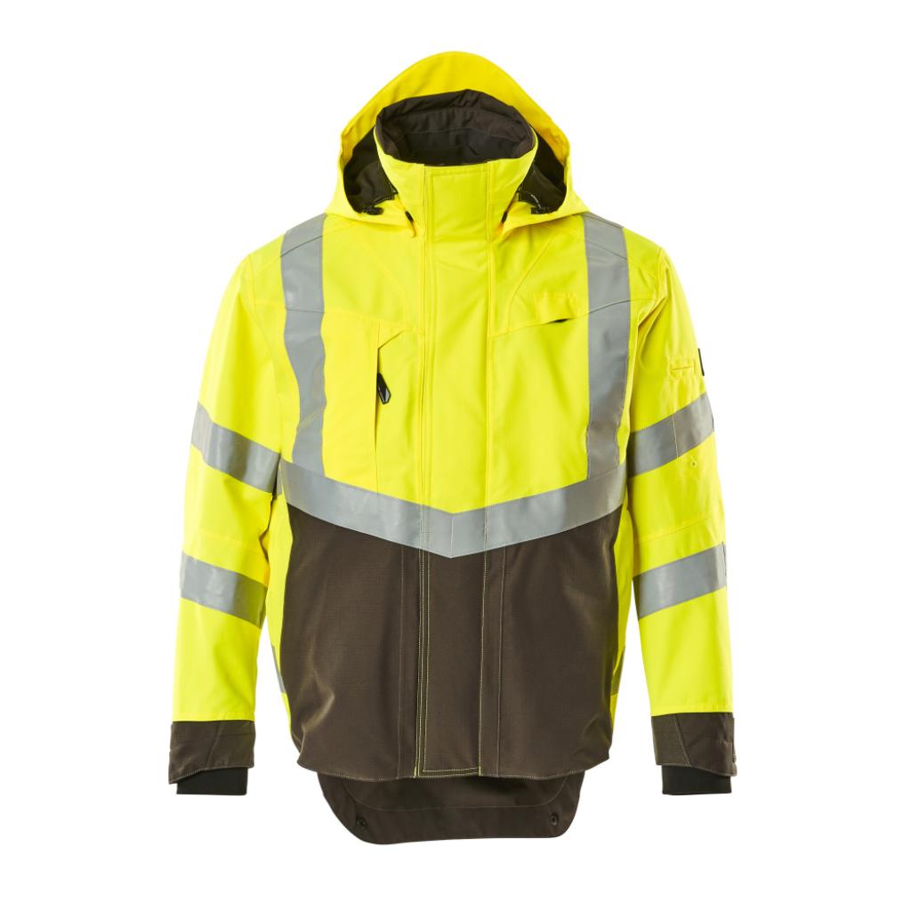 KURTKA MEMBRANOWA MASCOT SAFE SUPREME HARLOW 15501-231; ŻÓŁTY HI-VIS/CIEMNY ANTRACYT
