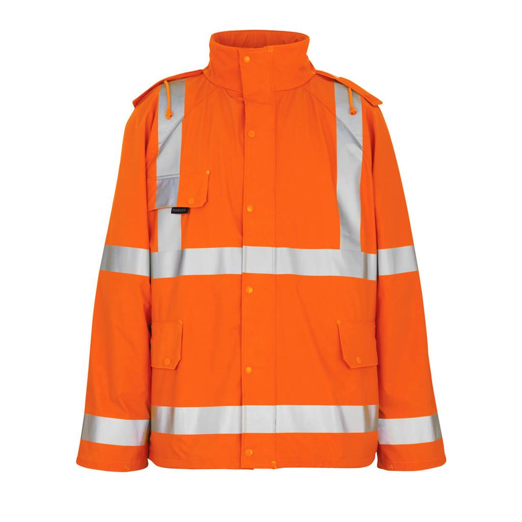 KURTKA PRZECIWDESZCZOWA MASCOT SAFE AQUA FELDBACH 50101-814; POMARAŃCZ HI-VIS