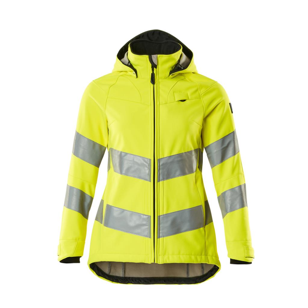 KURTKA SOFTSHELL MASCOT SAFE SUPREME 18512-246; ŻÓŁTY HI-VIS