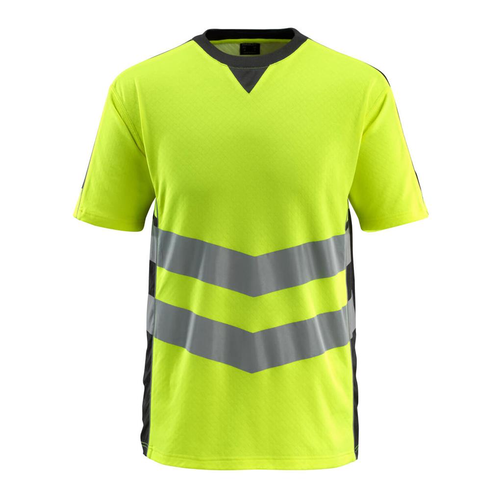 T-SHIRT MASCOT SAFE SUPREME SANDWELL 50127-933; ŻÓŁTY HI-VIS/CZERŃ