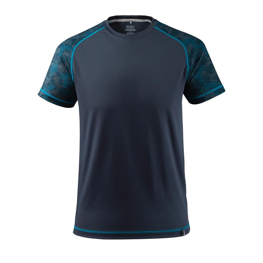 T-SHIRT MASCOT ADVANCED 17482-944; CIEMNY GRANAT