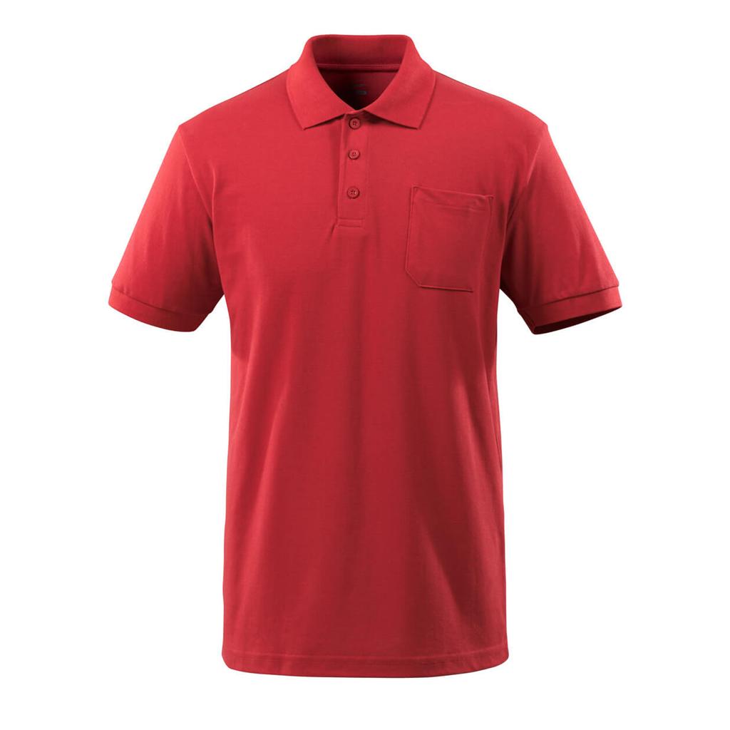 KOSZULKA POLO Z KIESZENIĄ NA PIERSI MASCOT CROSSOVER ORGON 51586-968; CZERWIEŃ