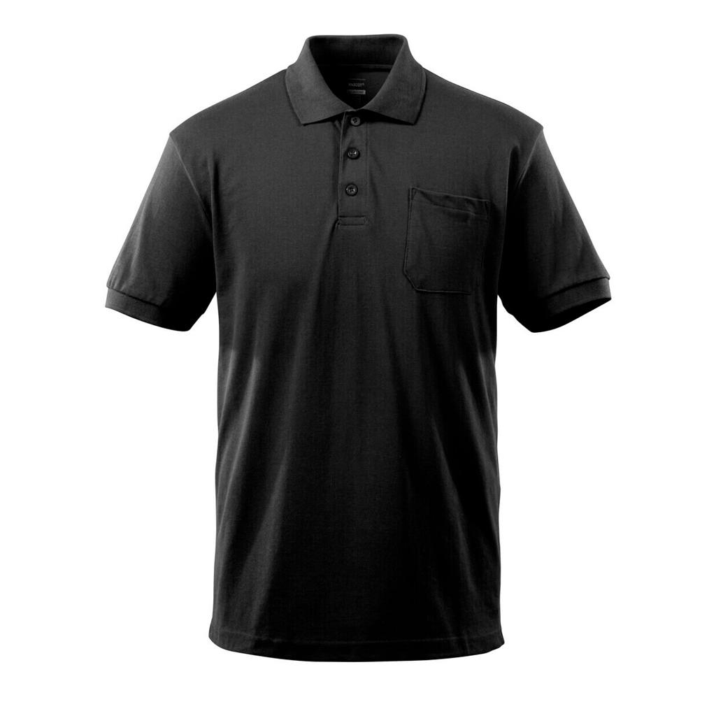 KOSZULKA POLO Z KIESZENIĄ NA PIERSI MASCOT CROSSOVER ORGON 51586-968; CZERŃ