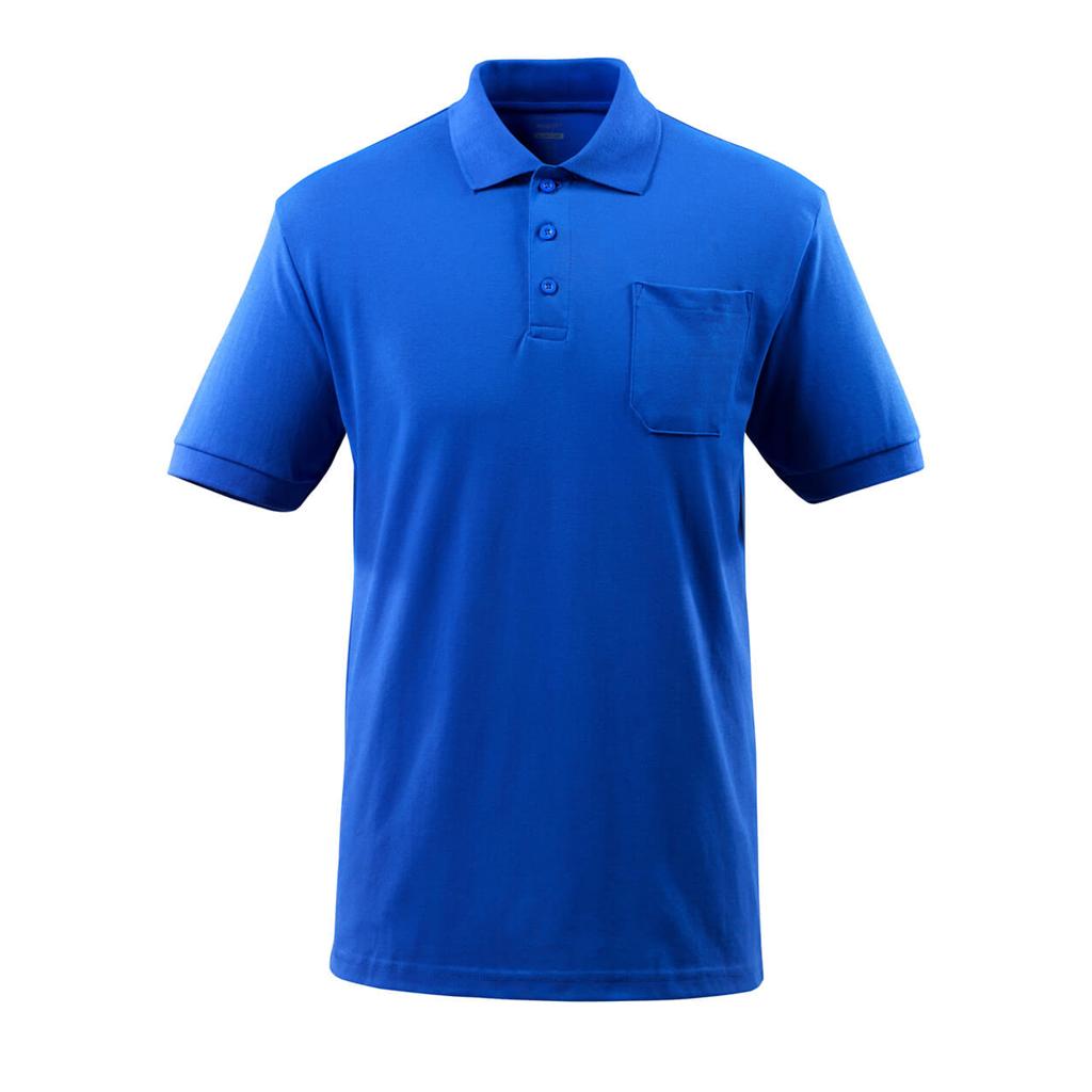 KOSZULKA POLO Z KIESZENIĄ NA PIERSI MASCOT CROSSOVER ORGON 51586-968; NIEBIESKI
