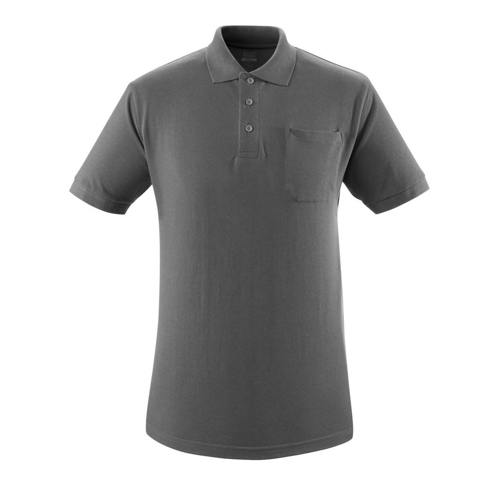 KOSZULKA POLO Z KIESZENIĄ NA PIERSI MASCOT CROSSOVER ORGON 51586-968; CIEMNY ANTRACYT