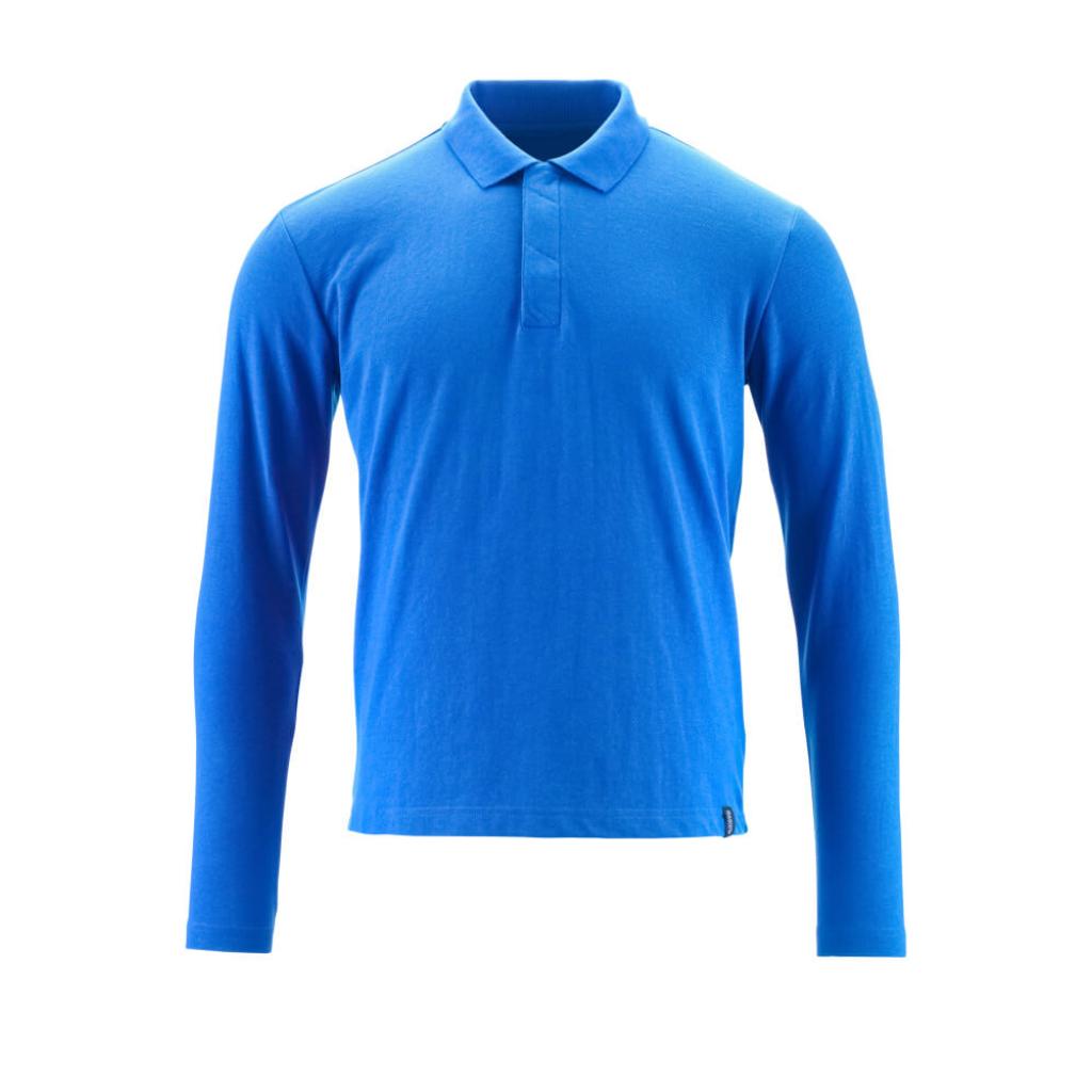 KOSZULKA POLO Z DŁUGIMI RĘKAWAMI MASCOT CROSSOVER 20483-961; BŁĘKITNY