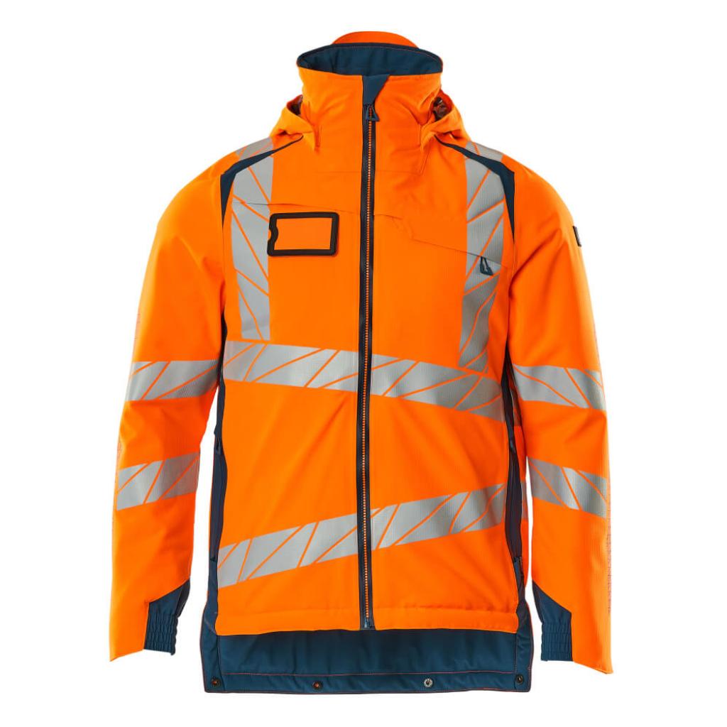 KURTKA ZIMOWA MASCOT ACCELERATE SAFE 19035-449; POMARAŃCZ HI-VIS/CIEMNA PETROLOWY