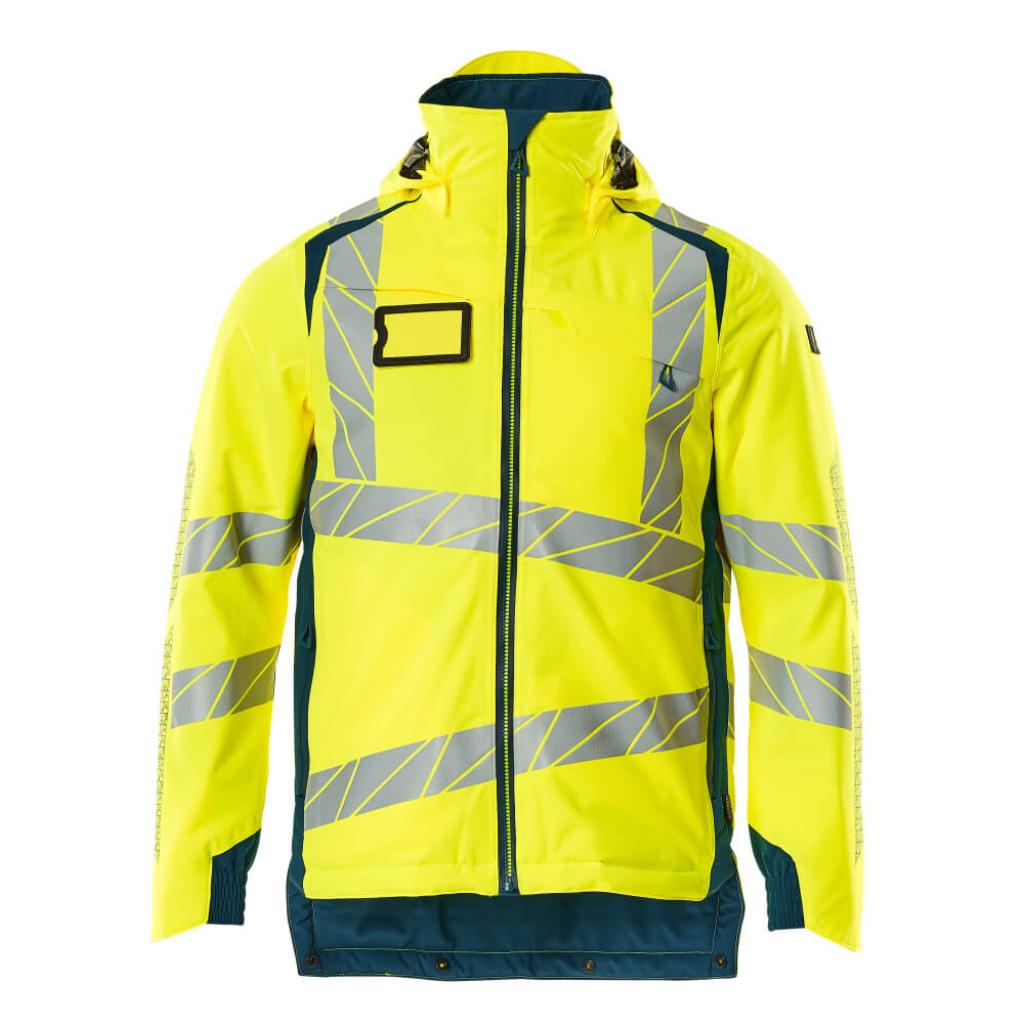 KURTKA ZIMOWA MASCOT ACCELERATE SAFE 19035-449; ŻÓŁTY HI-VIS/CIEMNA PETROLOWY