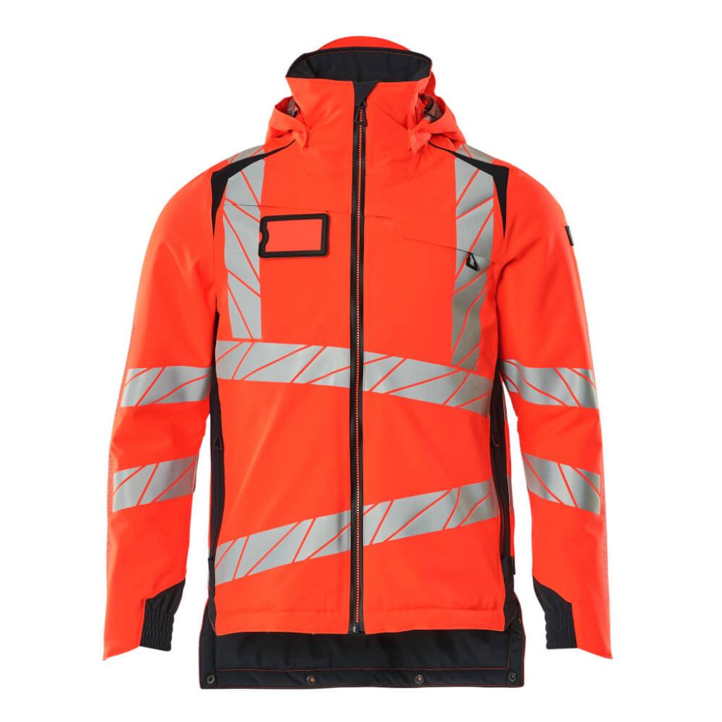 KURTKA ZIMOWA MASCOT ACCELERATE SAFE 19035-449; CZERWIEŃ HI-VIS/CIEMNY GRANAT