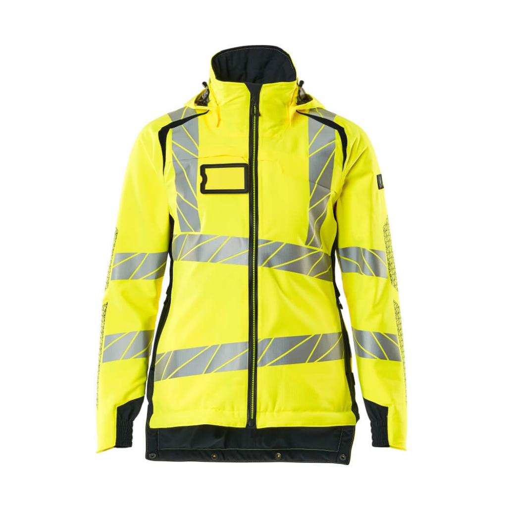 KURTKA ZIMOWA MASCOT ACCELERATE SAFE 19045-449; ŻÓŁTY HI-VIS/CIEMNY GRANAT