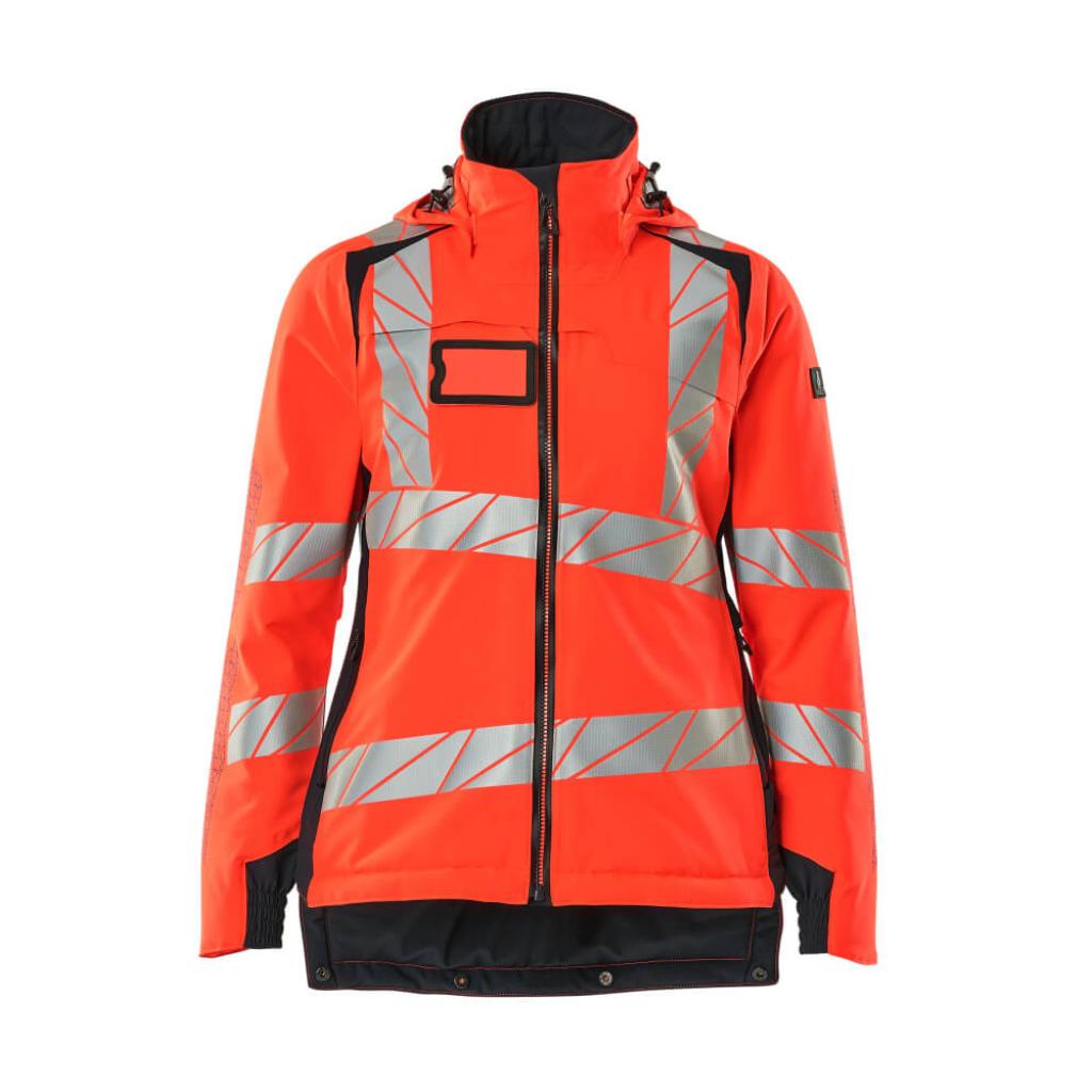 KURTKA ZIMOWA MASCOT ACCELERATE SAFE 19045-449; CZERWIEŃ HI-VIS/CIEMNY GRANAT