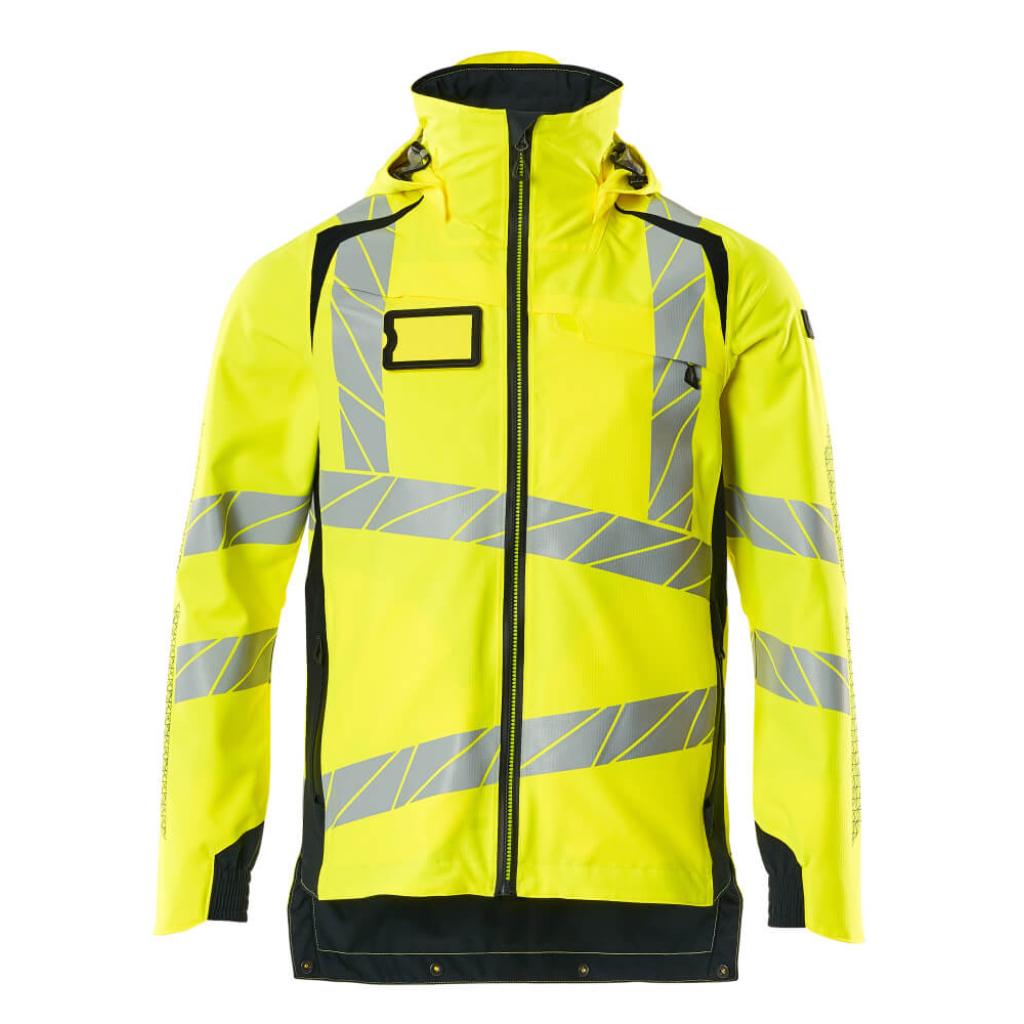 KURTKA MEMBRANOWA MASCOT ACCELERATE SAFE 19001-449; ŻÓŁTY HI-VIS/CIEMNY GRANAT