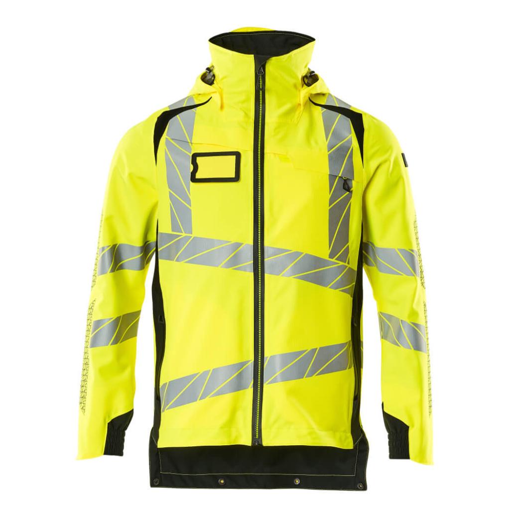 KURTKA MEMBRANOWA MASCOT ACCELERATE SAFE 19001-449; ŻÓŁTY HI-VIS/CZERŃ
