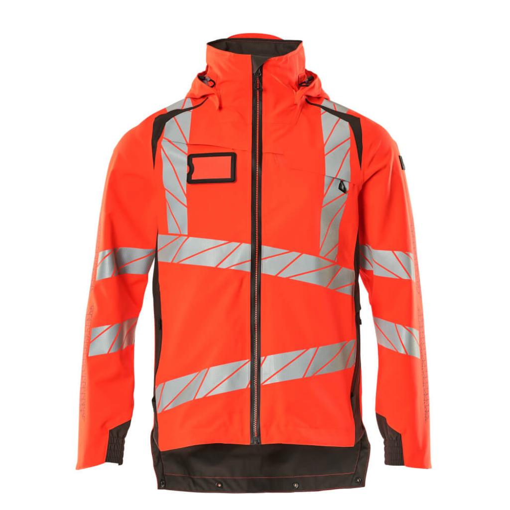 KURTKA MEMBRANOWA MASCOT ACCELERATE SAFE 19001-449; CZERWIEŃ HI-VIS/CIEMNY ANTRACYT