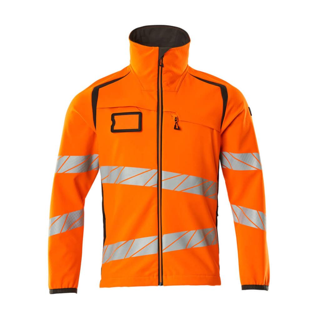 KURTKA SOFTSHELL MASCOT ACCELERATE SAFE 19002-143; POMARAŃCZ HI-VIS/CIEMNY ANTRACYT
