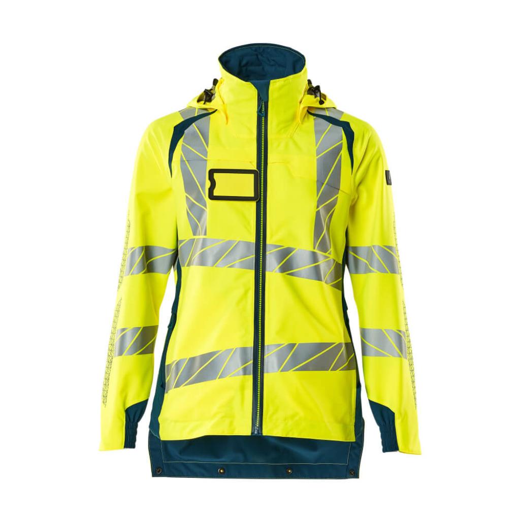 KURTKA MEMBRANOWA MASCOT ACCELERATE SAFE 19011-449; ŻÓŁTY HI-VIS/CIEMNA PETROLOWY