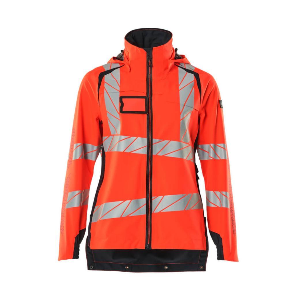 KURTKA MEMBRANOWA MASCOT ACCELERATE SAFE 19011-449; CZERWIEŃ HI-VIS/CIEMNY GRANAT