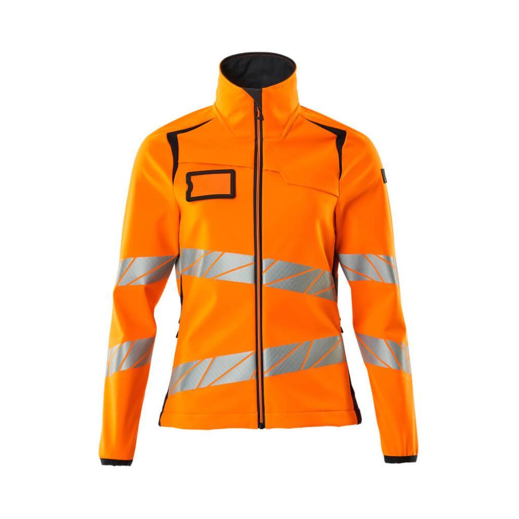 KURTKA SOFTSHELL MASCOT ACCELERATE SAFE 19012-143; POMARAŃCZ HI-VIS/CIEMNY GRANAT